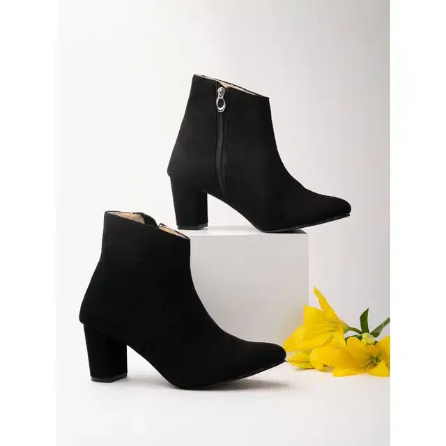Boots for Women (Black, 38)