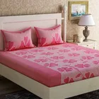 Polycotton Fitted Elastic Double Bedsheet 88x90in 