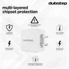 Dubstep All In One 25W 5A Fast Charging Adapter With Cable 