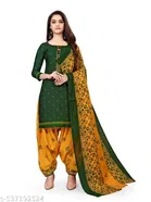 Cotton Printed Kurta Set for Women 