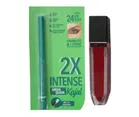 Matte Lip Gloss with Waterproof Kajal  