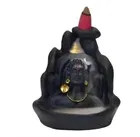 Combo of 2 Pcs Mahadev Smoke Fountain Incense Holder with 30 Pcs Back Flow Incense Cones 