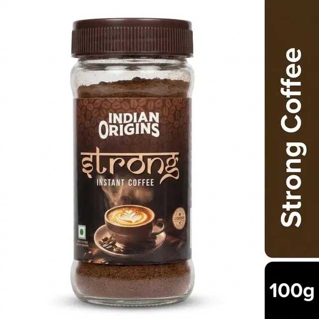 इंडियन ओरिजिन कॉफ़ी स्ट्रॉन्ग 100 g