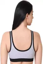 Cotton Blend Non Padded Bra for Women 