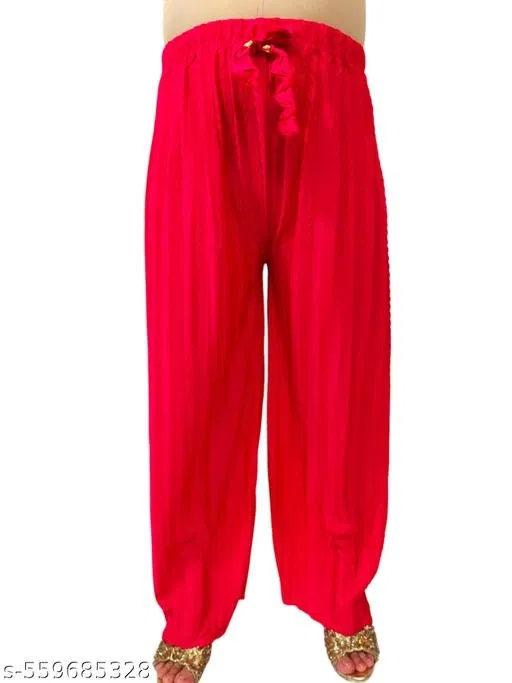 Palazzos for Women (Red, S)