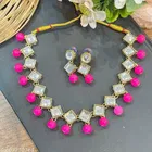 Kundan Necklace  for Women, Blue