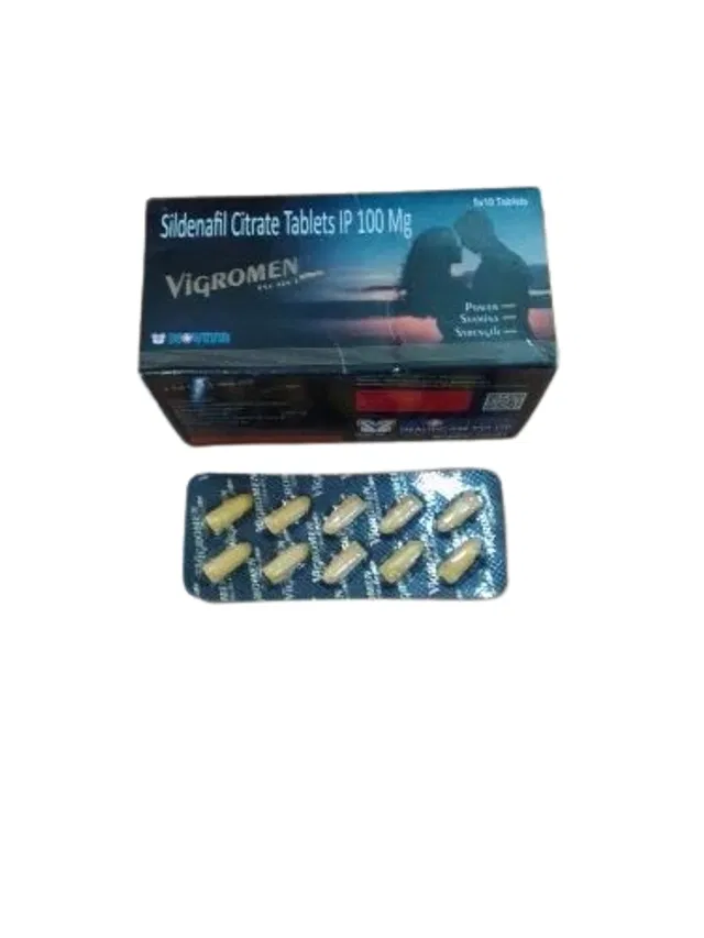 Sildenafil Citrate 100 MG Vigromen 10 Pcs Capsules (Set of 1)