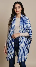 Women Viscose Rayon TIE DYED scarf 