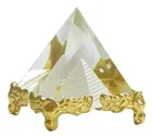 Crystal Pyramid Original Pure Clear Quartz for Home & Offices For Positive Energy And Vastu Correction.Good Luck & Prosperity 