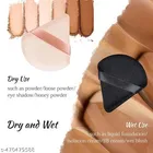 Triangle Makeup Puff, Multicolor, Pack of 6