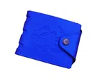 Faux Leather Wallet for Men (Blue)