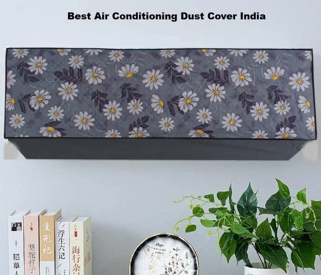 PVC Printed AC Cover (Multicolor, 1.5 Ton)