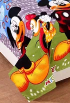 Polycotton Printed Double Bedsheet with 2 Pillow Covers 