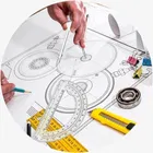 Oddy Metal Geometry box with accessories 