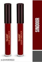 Til Kor Liquid Sindoor (Maroon, 10 ml) (Pack of 2)