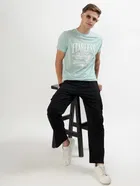 Round Neck Printed T-Shirt for Men 