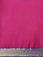 SVB वाइन एम्बेलीस्ड साड़ी 