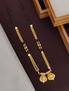 Alloy Gold Plated Mangalsutra for Women (Gold)