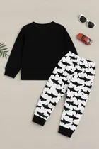 Hoisery Printed Clothing Set for Boys 