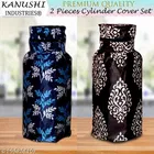 KANUSHI Industries Designer LPG Gas Cylinder Cover Set of 2Pc 