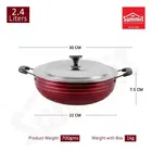 Summit Kadai Classic Medium Steel Lid