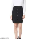 Cotton Blend Skirts for Women 