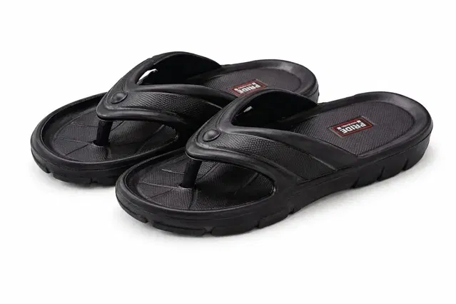 Slippers for Men (Black, 9)