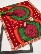 Georgette Printed Saree for Women 