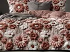 Premium 7D Floral Printed Bedsheet 90x100in