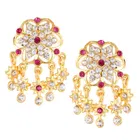 Oxidised Gold Plated Alloy Earrings for Women 