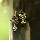 Vighnaharta Traditional Alloy Antique Finish Jhumki 