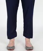 Rayon Solid Trousers for Women 