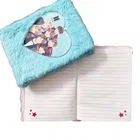 Cute Pretty Soft Fur Diary for Kids Mini A 5 Diary Ruled Pages Best Birthday Return Gift For Children 