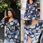 Cotton Kurti with Tie-Ups for Women 