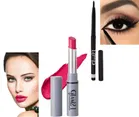Glam21 Long Lasting Non Transfer Lipstick with Kajal 