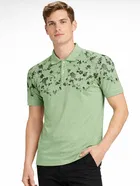 Polo Printed Cotton Blend T-shirt for Men 