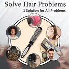 Majestique Blow Small Ceramic Dry Hair Roller Brush for Drying & Straightening 