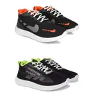 Sports Shoes for Men, Multicolor, Pack of 2 