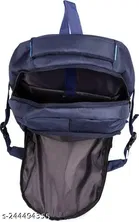 Polyester Backpack for Men & Women, Blue