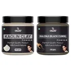 Natural Kaolin Clay & Kasturi Haldi Powder for Skin & Hair 