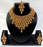 Feminine Elegant Alloy Stone Jewellery Set