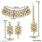 BJ JEWEL ALLOY & PEARL JEWELLERY SET FOR WOMEN'S