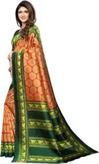Art Silk Printed Saree for Women 
