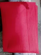 Lycra Solid Saree for Women 