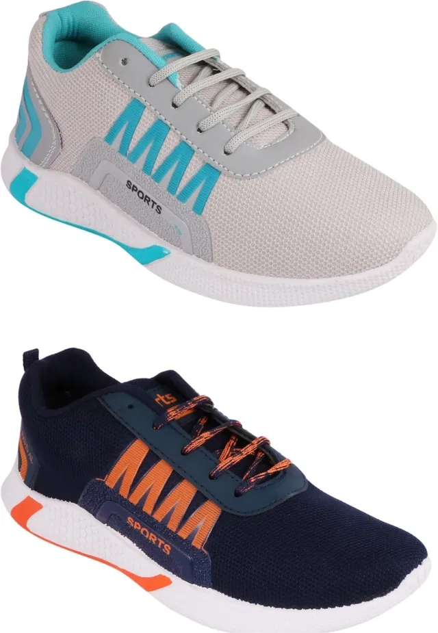 Casual Shoes for Men (Multicolor, 7) (Set of 2)