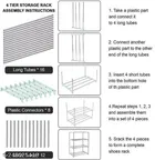 Collapsible Shoe Racks 