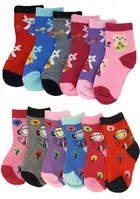 Woollen Blend Socks for Kids (Pack of 12) (Multicolor, 18-24 Months)