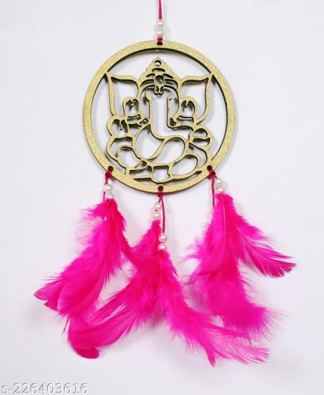 Feather Wall Hanging Dream Catcher (Multicolor)