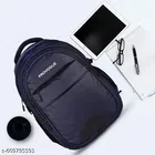 Polyester Backpack for Men & Women, Blue