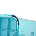 Asian Recto Plastic Stool - Blue